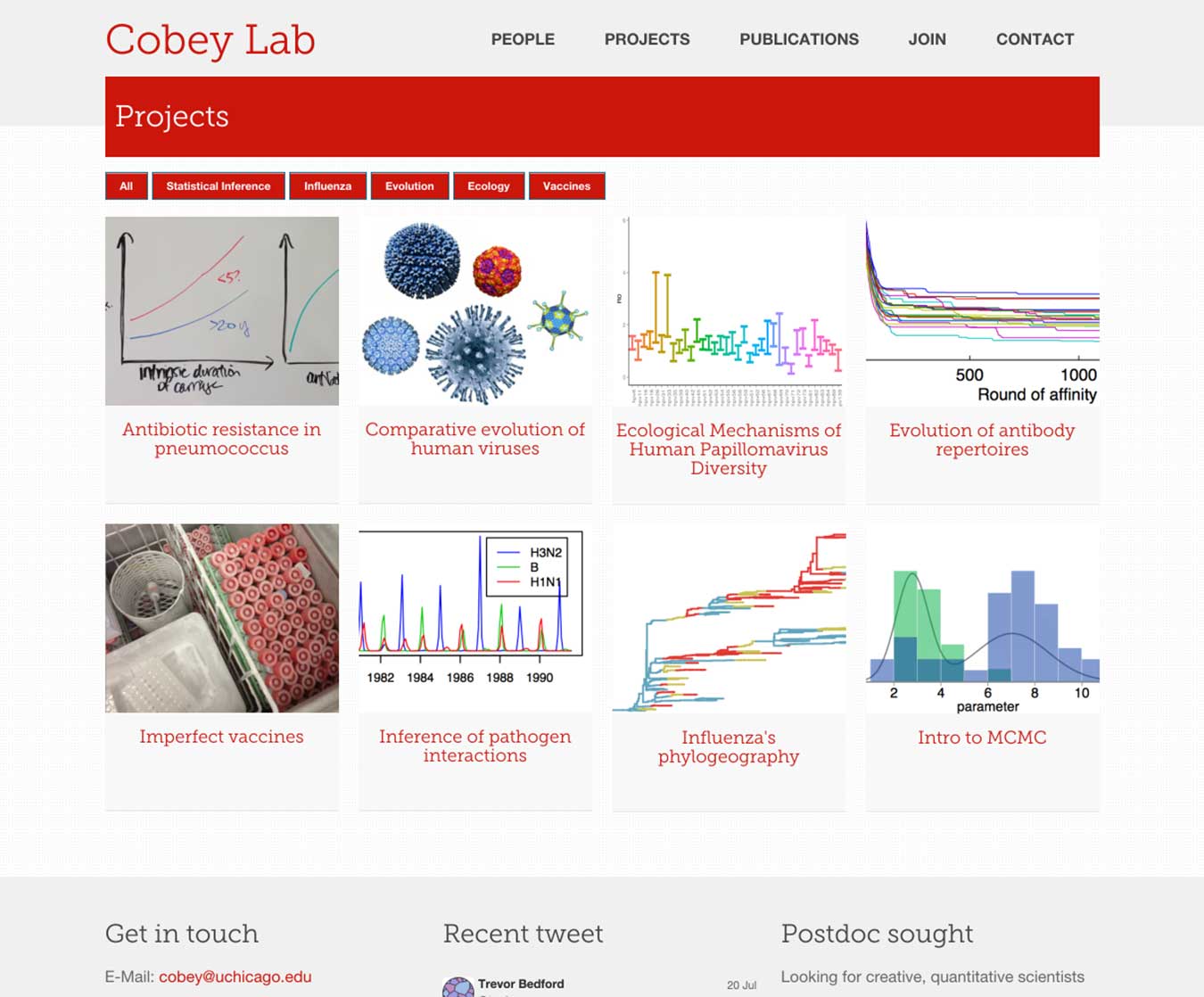 Cobey Lab Website